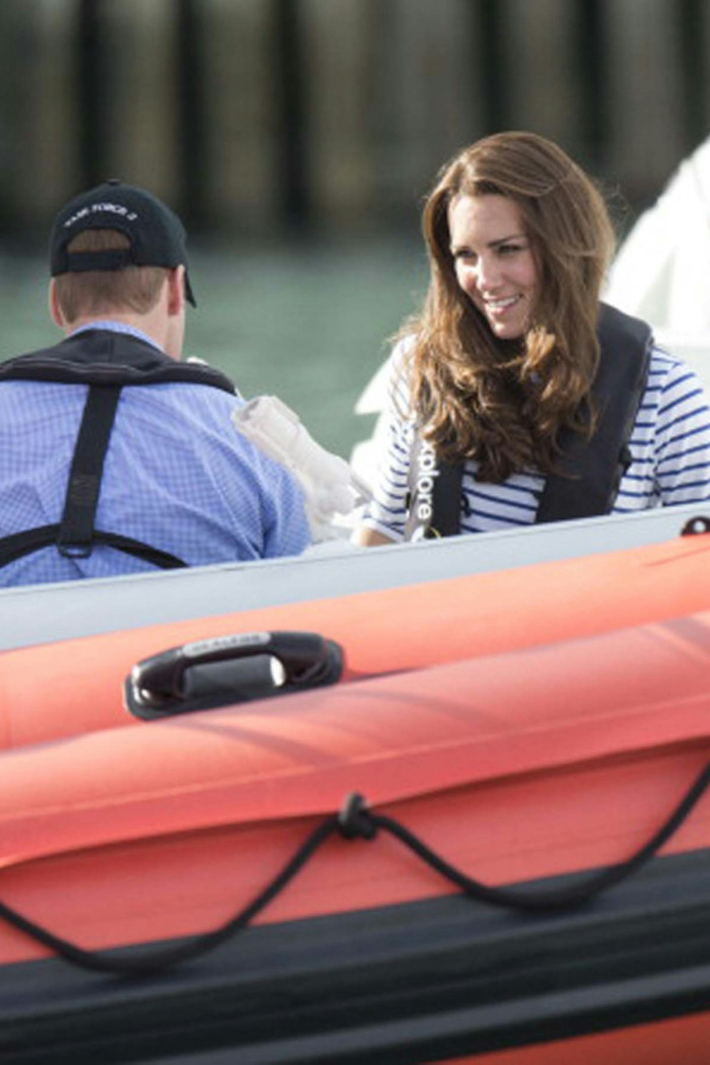 56-55. The royal couple go sailing in Auckland, New Zealand in April 2014