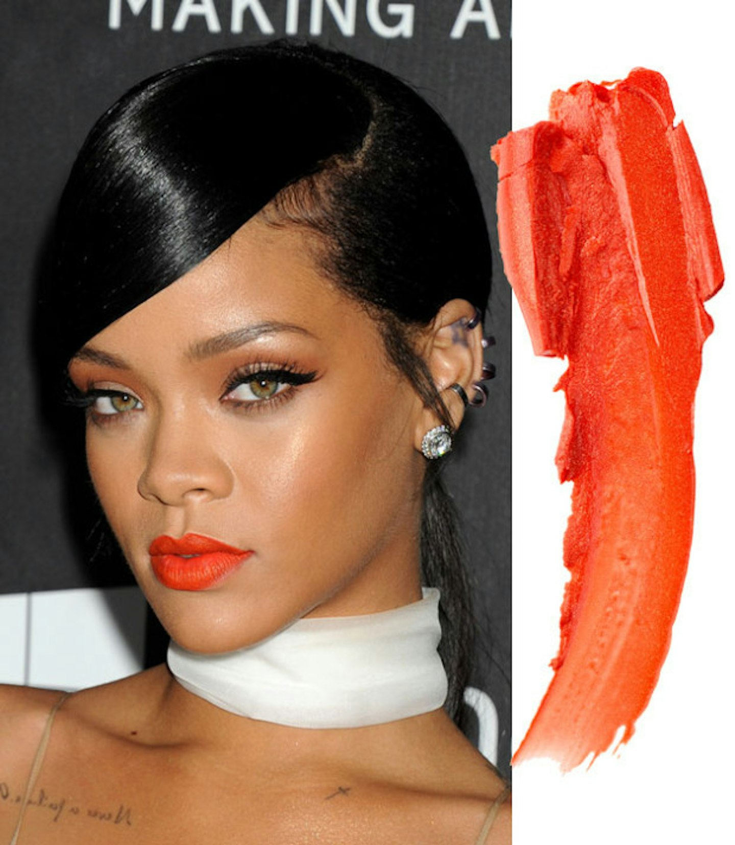Rihanna's zesty orange