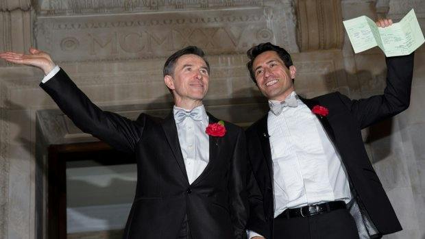 Same-Sex Marriage Is Legal In England And Wales As First Couples Wed At ...