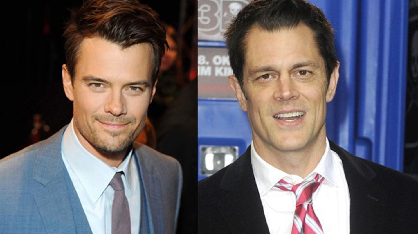 Josh Duhamel and Johnny Knoxville