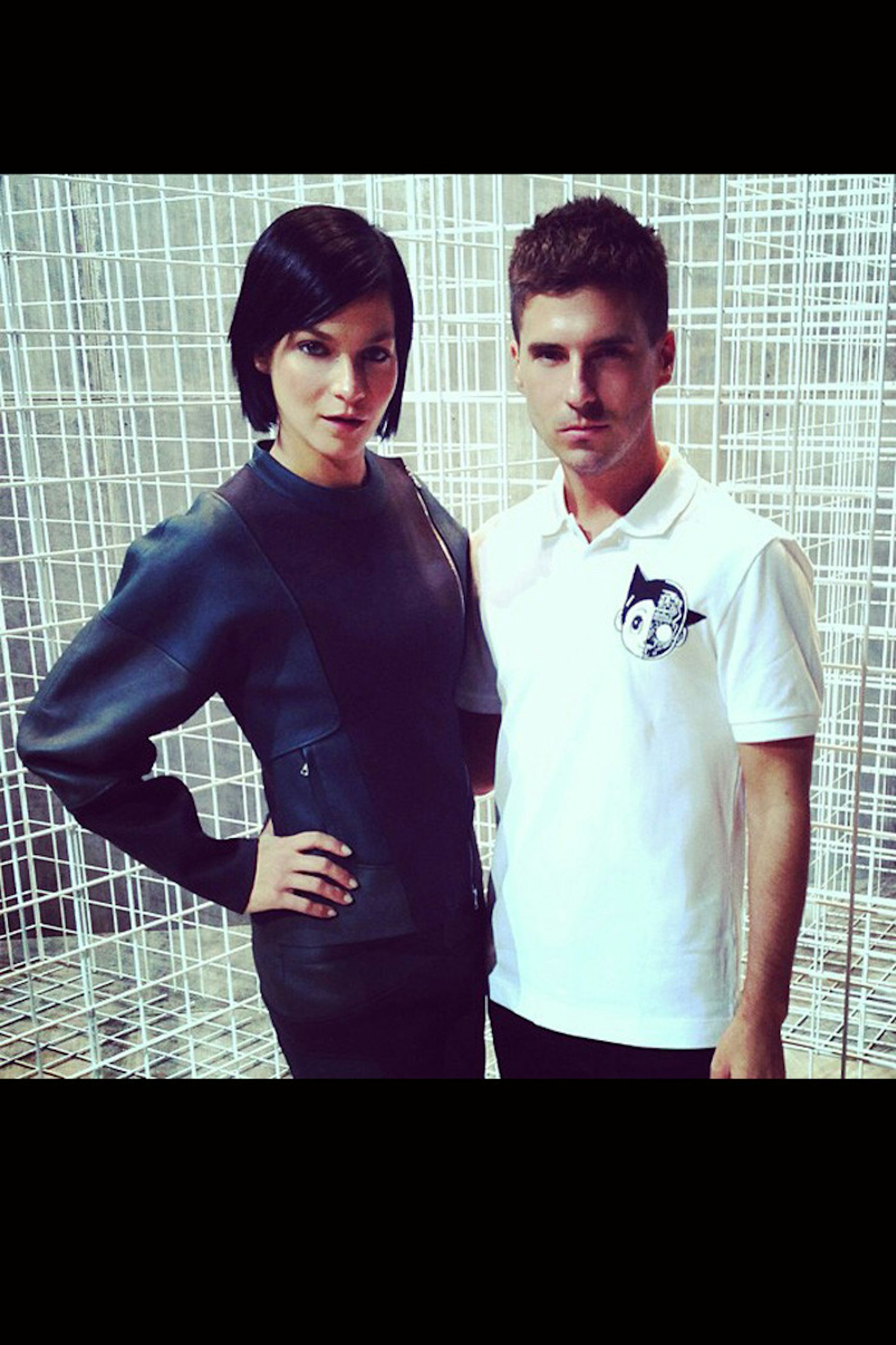 @themisshapes: Backstage at @lacoste_uk this morning! Music was @FKAtwigs #nyfw @felipeoliveirabaptista @lacoste