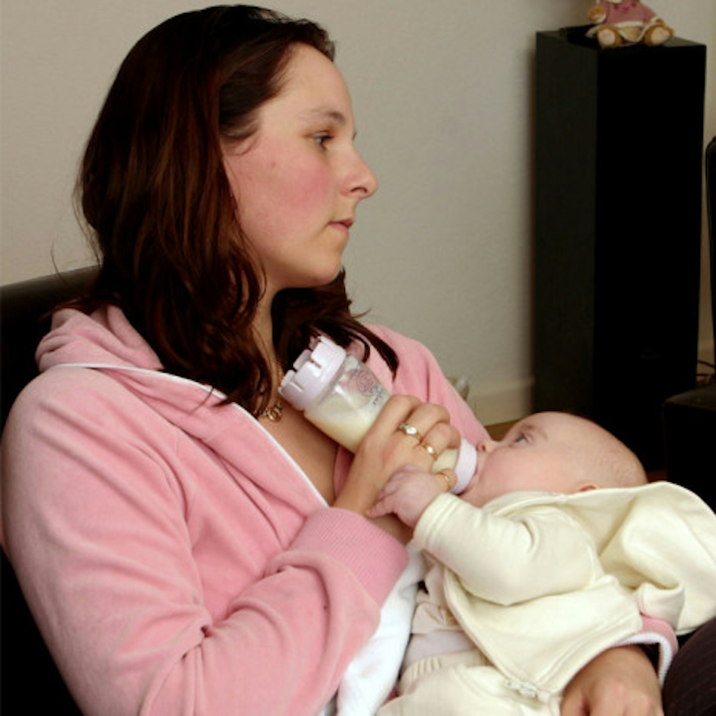 Sharon insists her decision to breastfeed her daughter for as long as she wants