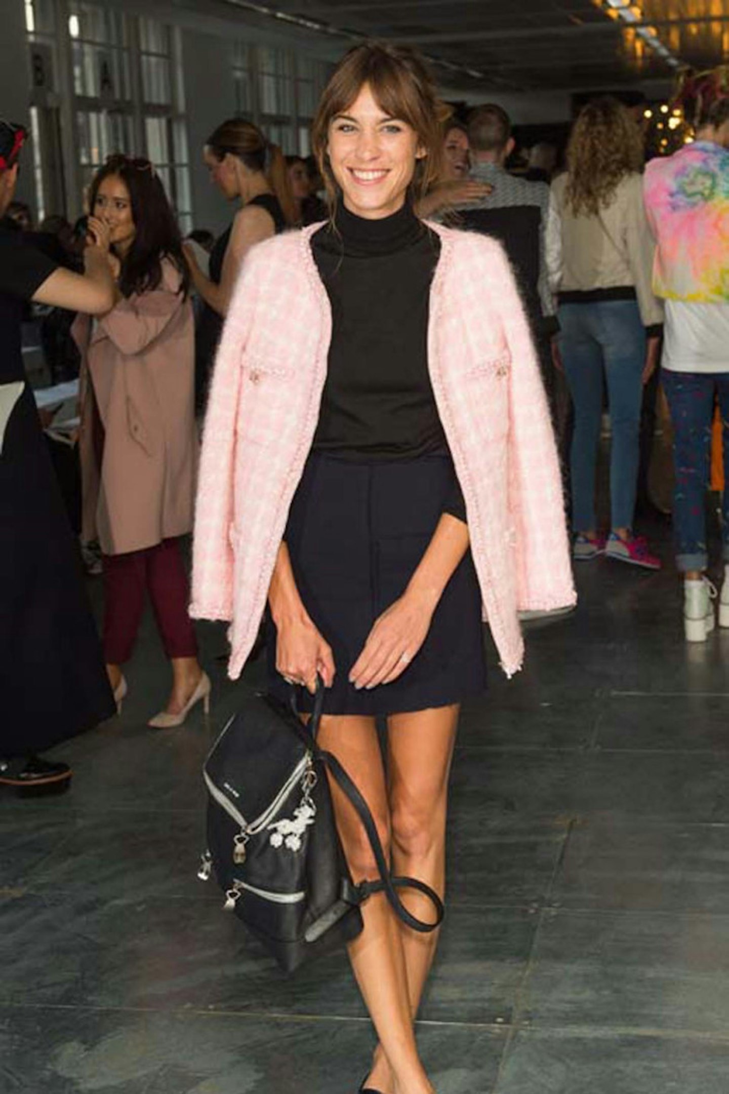 Alexa Chung at House of Holland