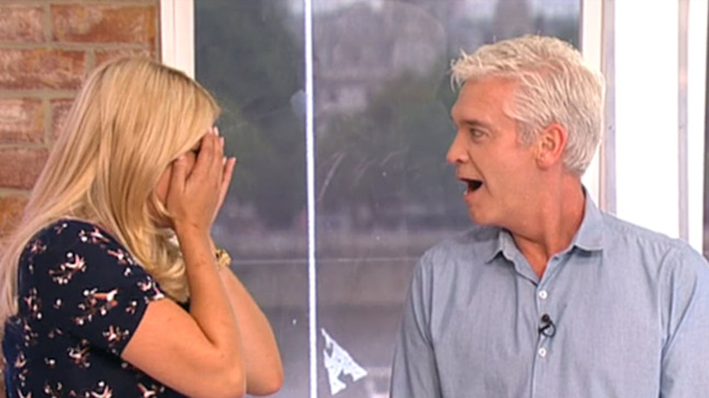 Phil seemed horrified by Holly's suggestion