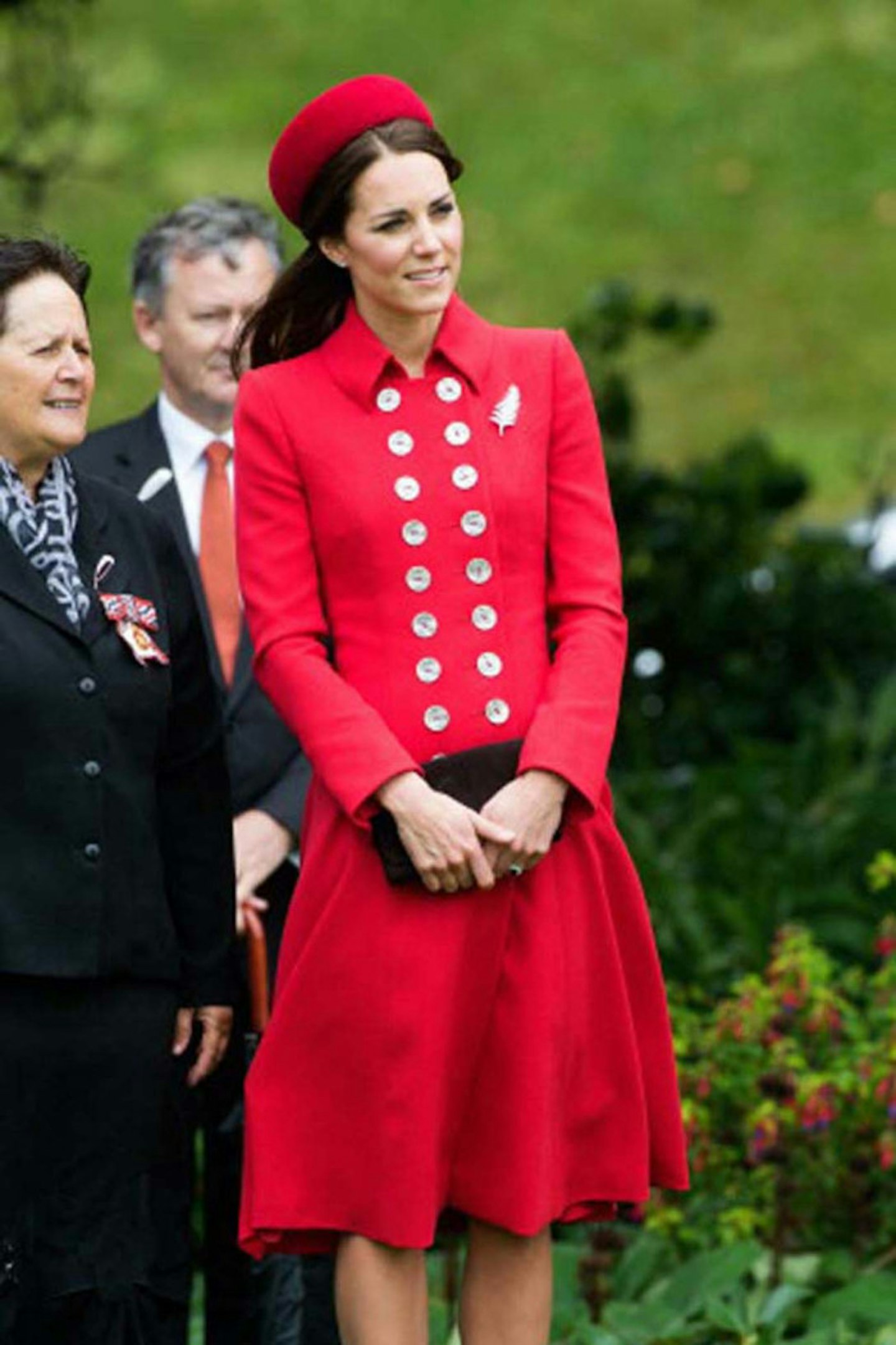 The Duchess of Cambridge in Wellington, New Zealand, 7 April 2014