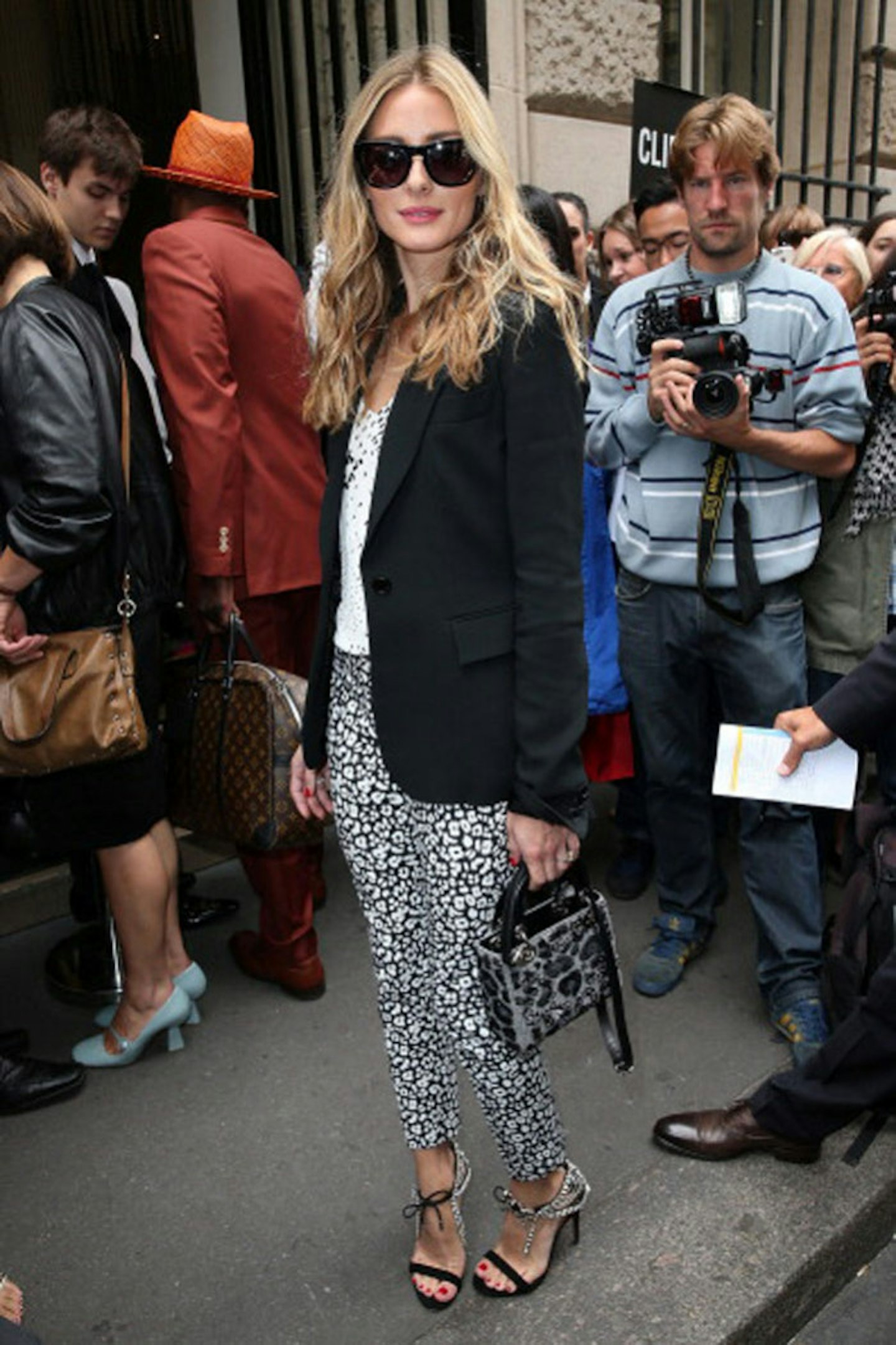 Olivia Palermo at the Elie Saab show
