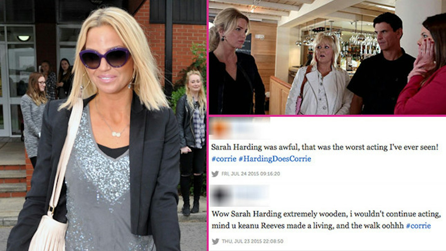 Corrie Harding Twitter reacts to Sarah Harding’s Coronation Street debut: ‘She can’t ...