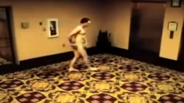 Mega-awkward video captures naked mans plight after hes locked out hotel room %%channel_name%% image