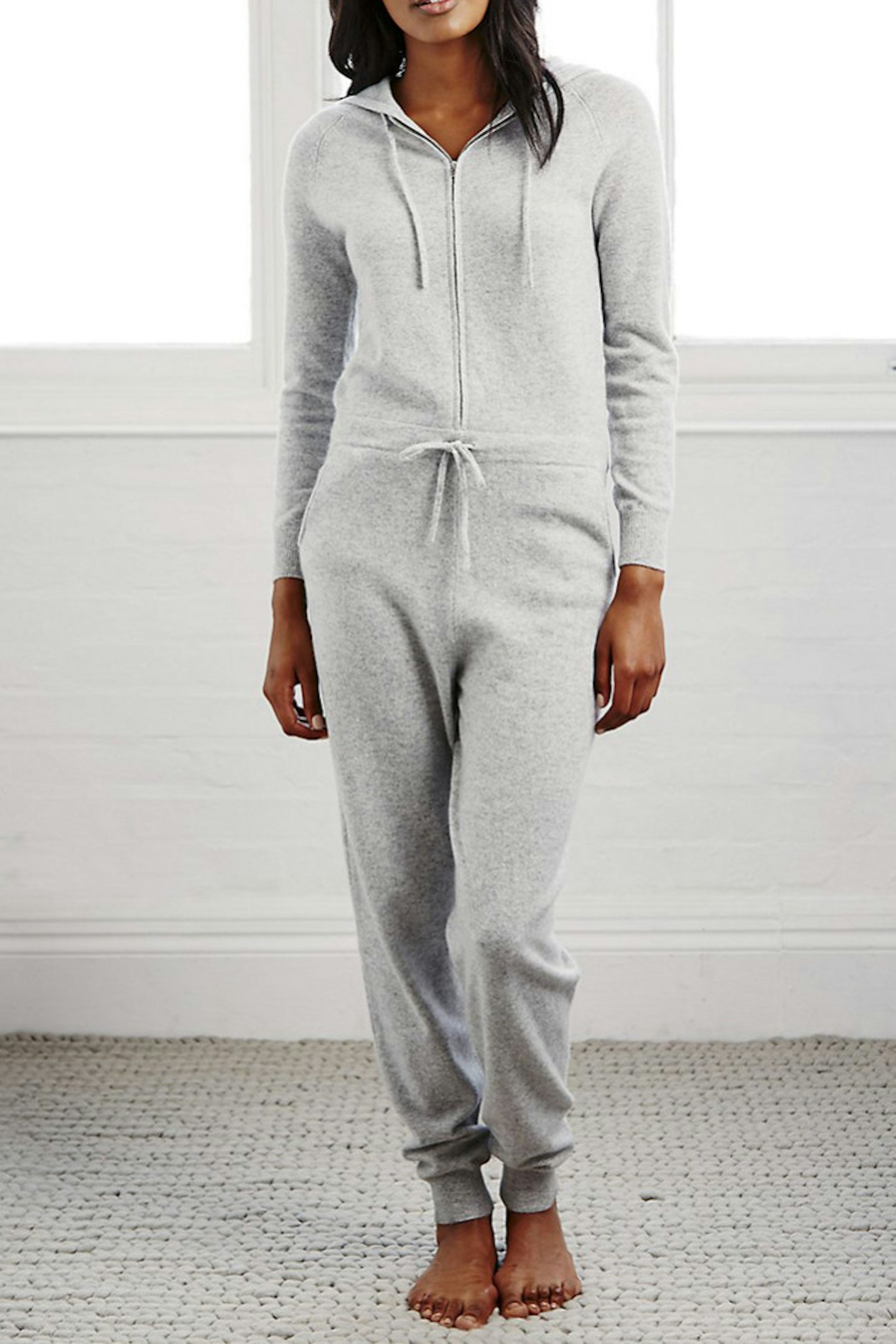 Cashmere jumpsuit, £255, The White Company