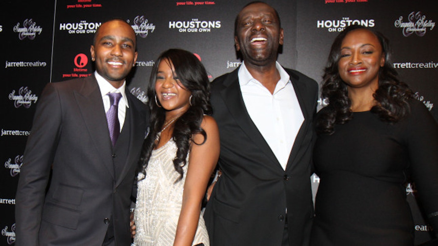 Nick Gordon, Bobbi Kristina, Gary and Pat Houston