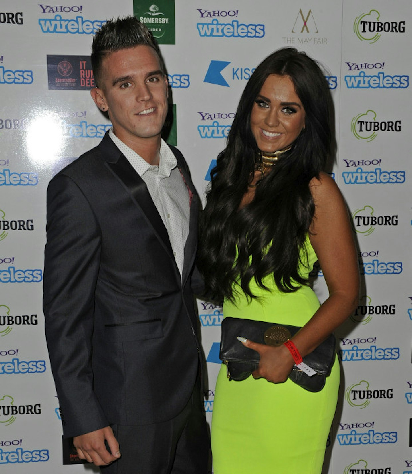 Vicky with her former Geordie Shore co-star Gaz Beadle
