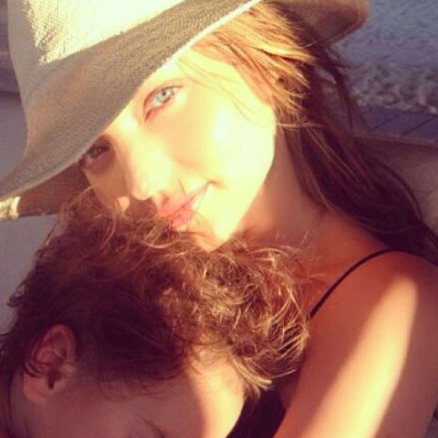 Miranda posted this picture with the caption 'There is nothing greater than a mother's love' on October 20th