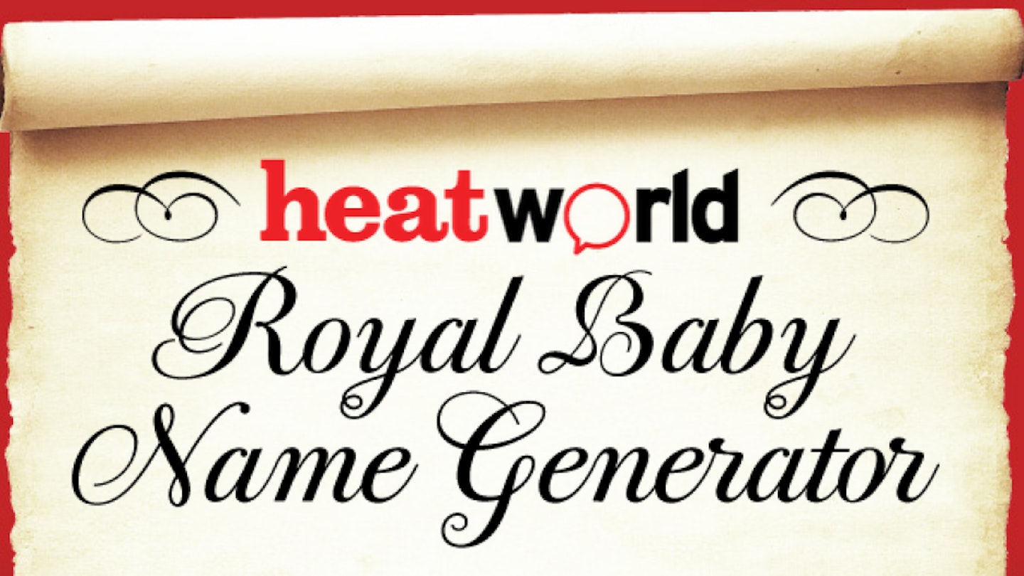 Royal Baby name generator