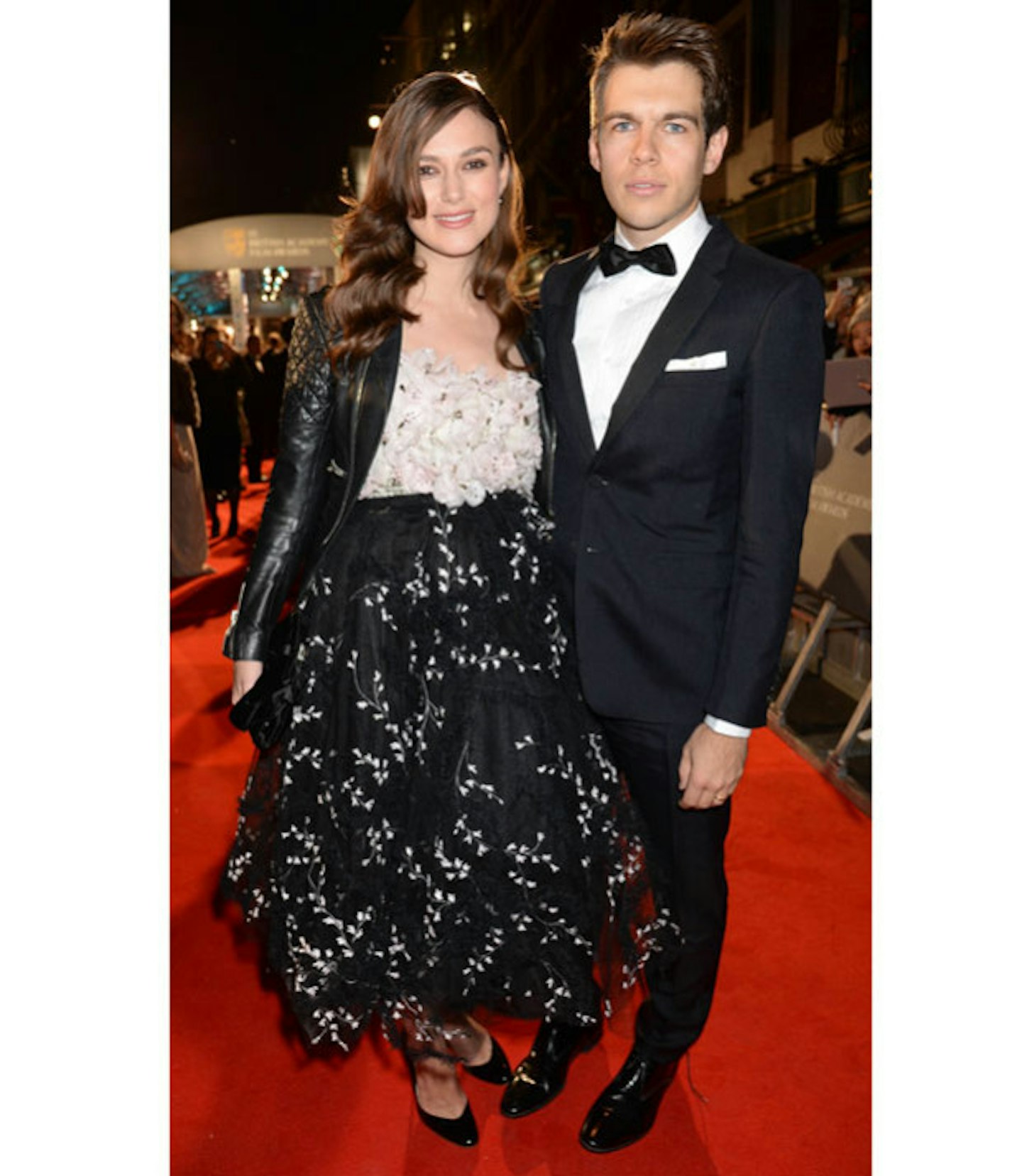 With hubby James at the 2015 BAFTAs