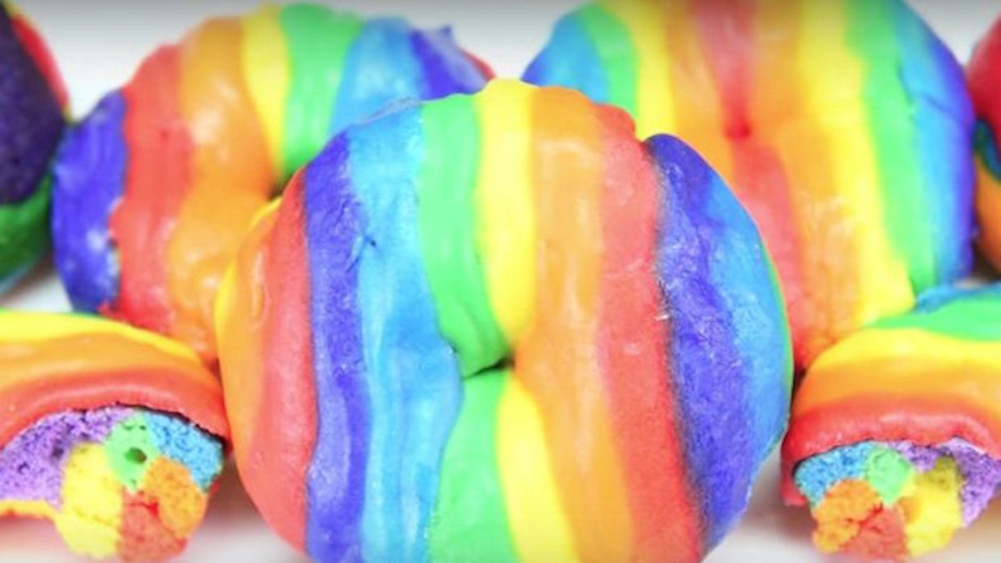 Rainbow Doughnuts Have Arrived