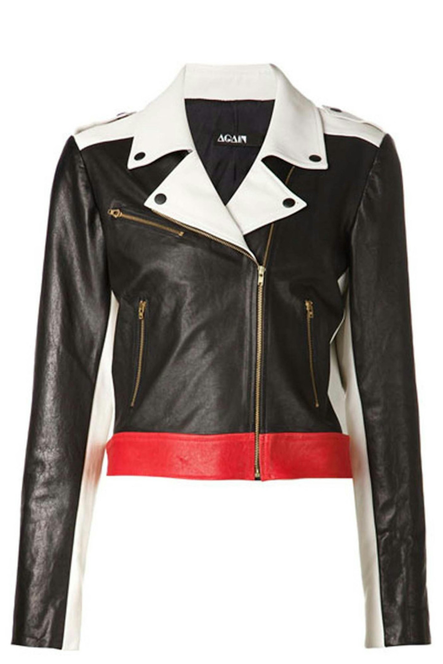 Leather Jacket, £918.41, Again at Farfetch.com