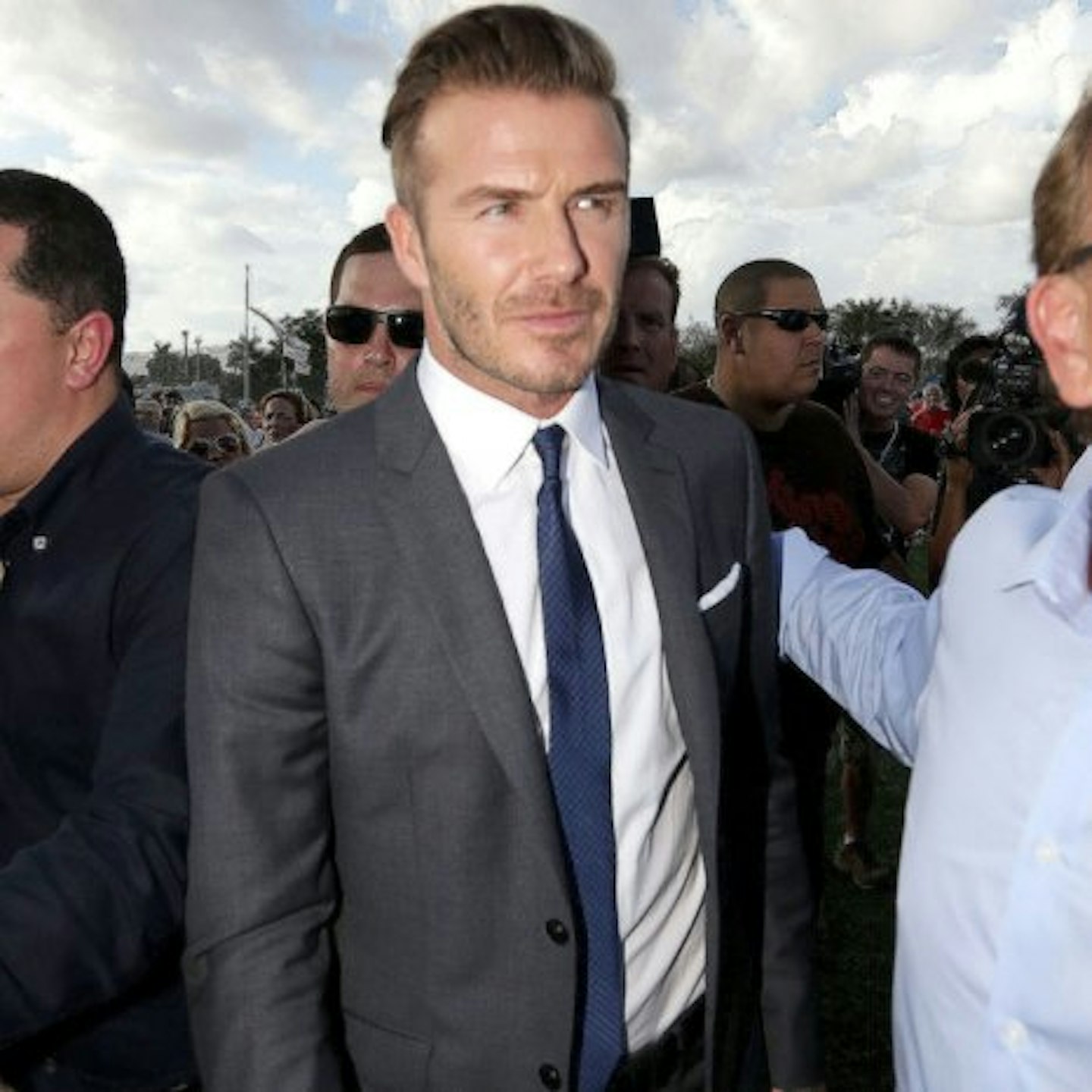David thinks his boys will be 'lady killers' just like him