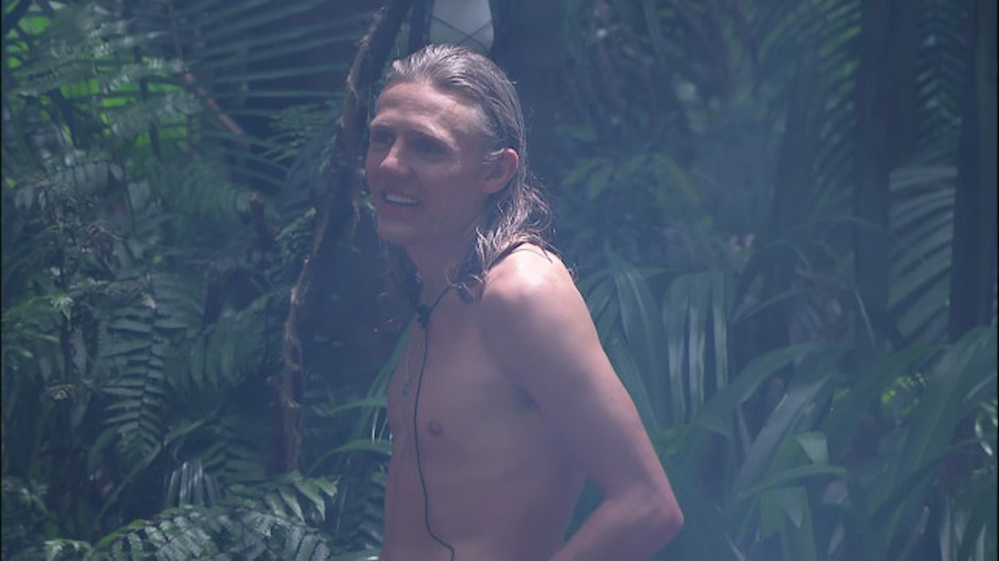 Jimmy Bullard in the jungle (ITV)
