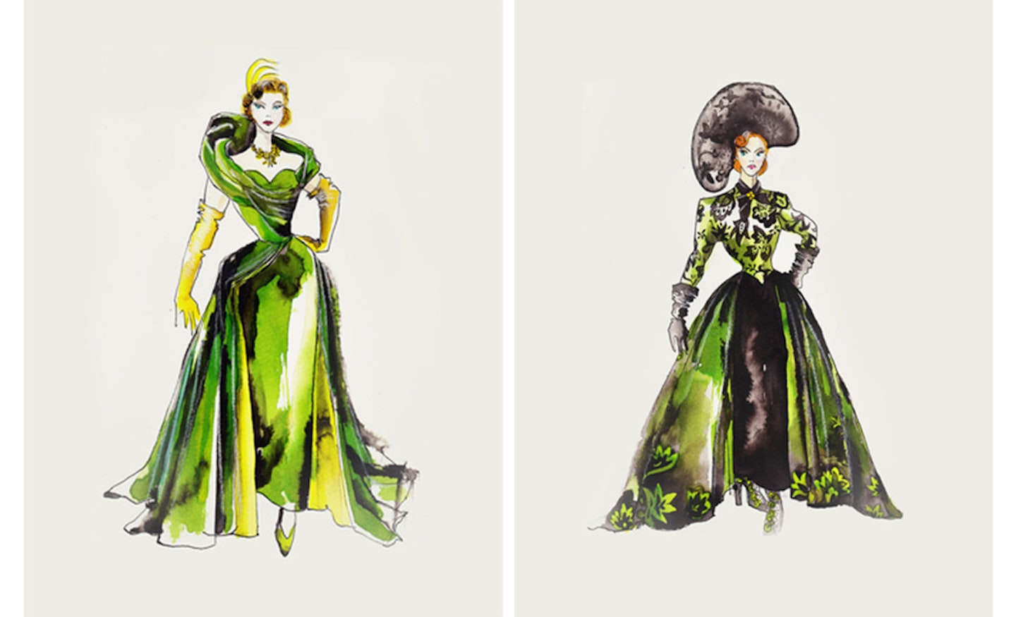 Cate Blanchet's costumes for the film (Disney)