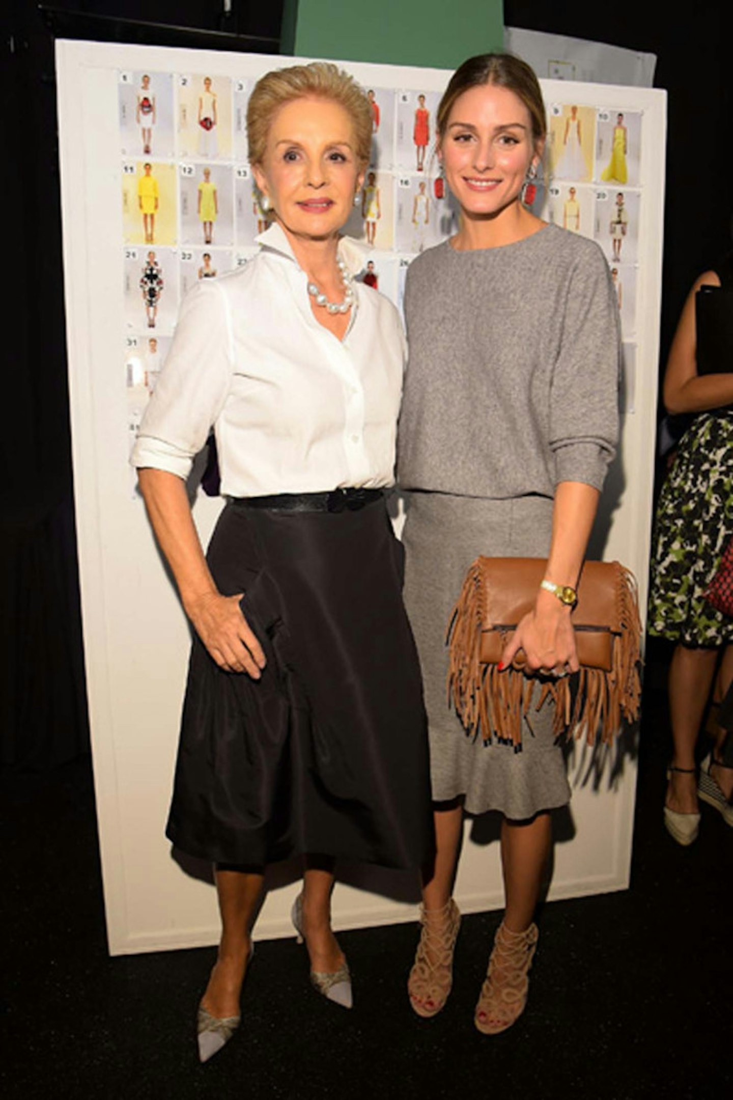 Olivia Palermo at Carolina Herrera