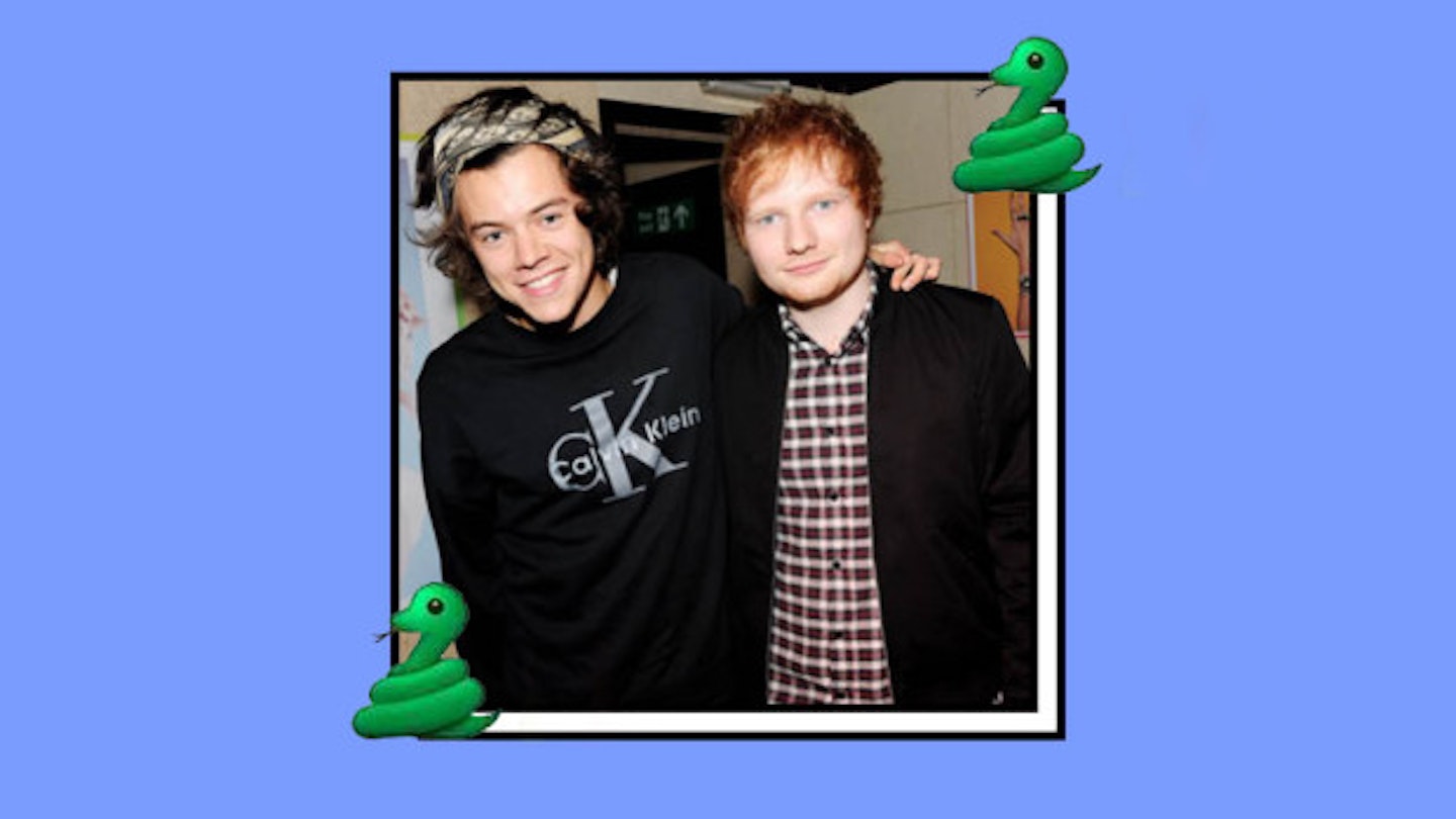 Harry Styles Leaked His Own (Massive) Dick Pic, Says Ed Sheeran