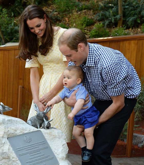 Happy birthday Prince George! Check out his first year in super-cute