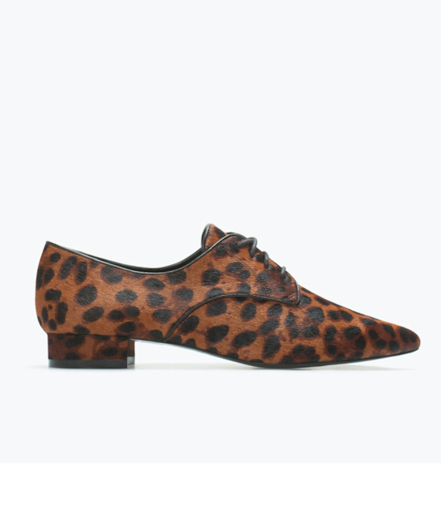 Leopard pointy flats