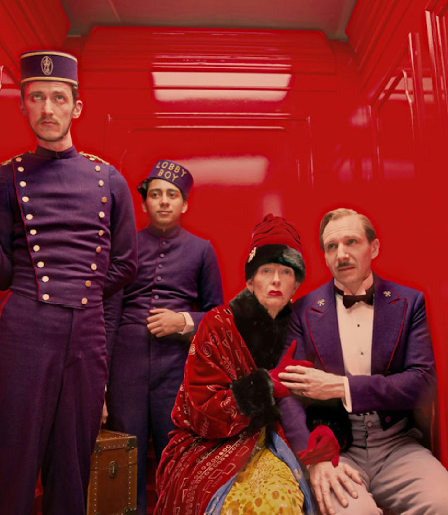 Production Design winner: The Grand Budapest Hotel!