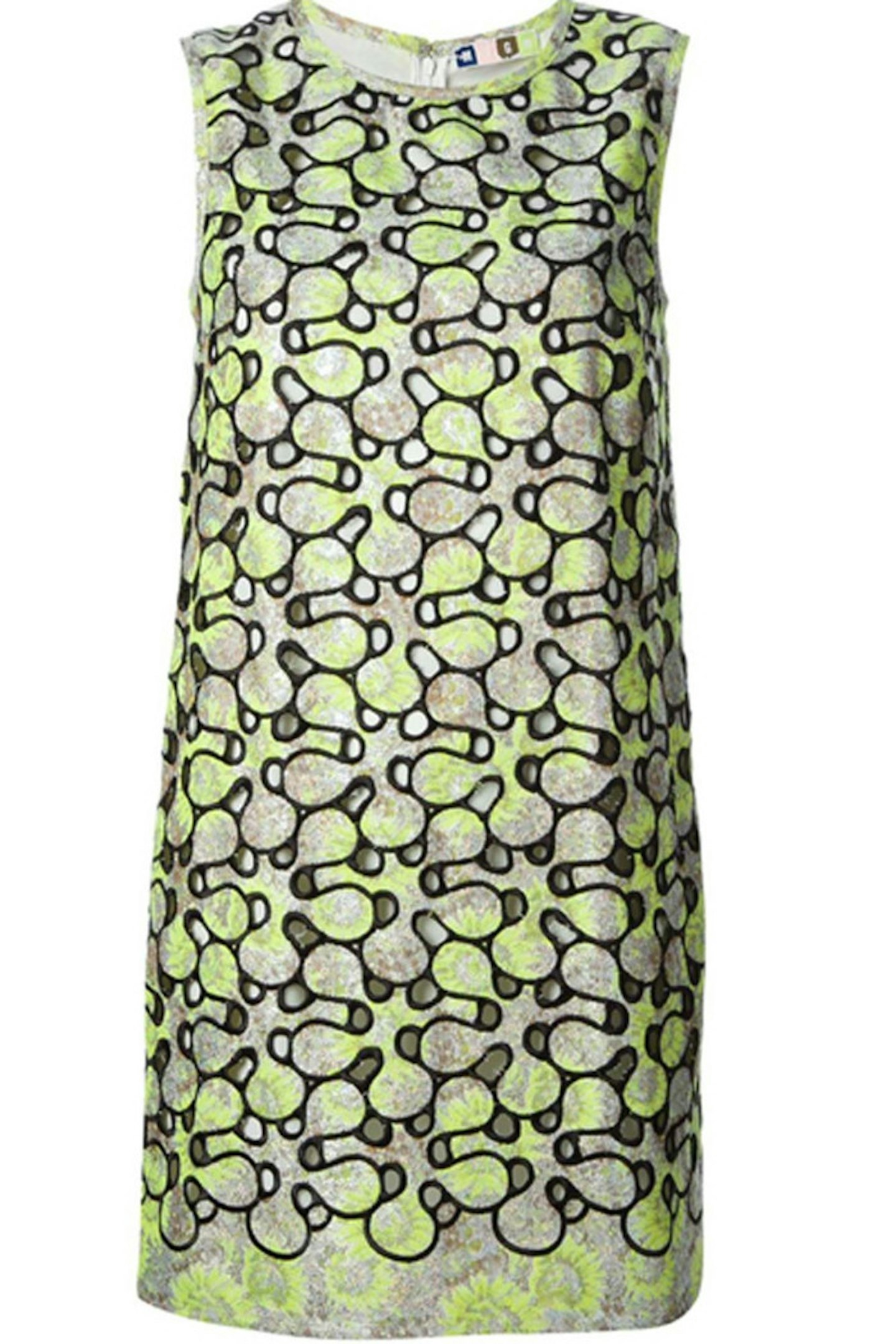 34. Embroidered Floral Shift Dress, £219.92, MSGM at Farfetch