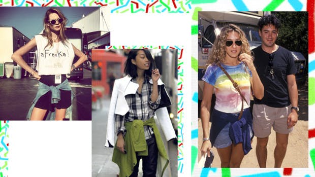 It's Throwback Thursday! And Time To Tie Your Shirt Around Your Waist Again