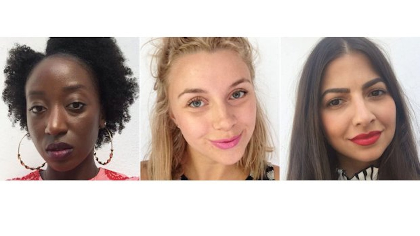 Tried And Tested: Five Lipstick Colours On Three Different Skin Tones
