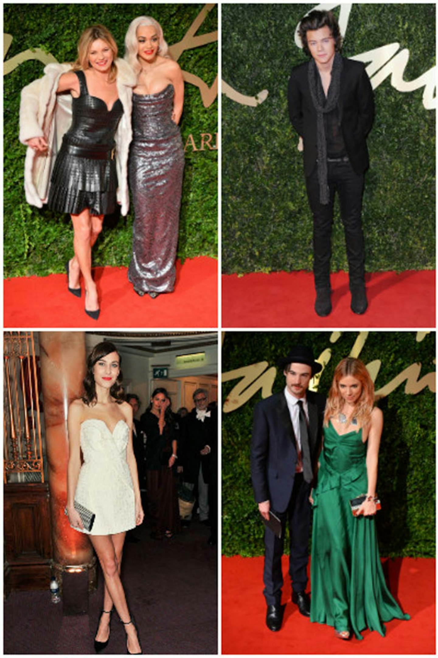 GALLERY >> Best dressed at the British Fashion Awards 2013