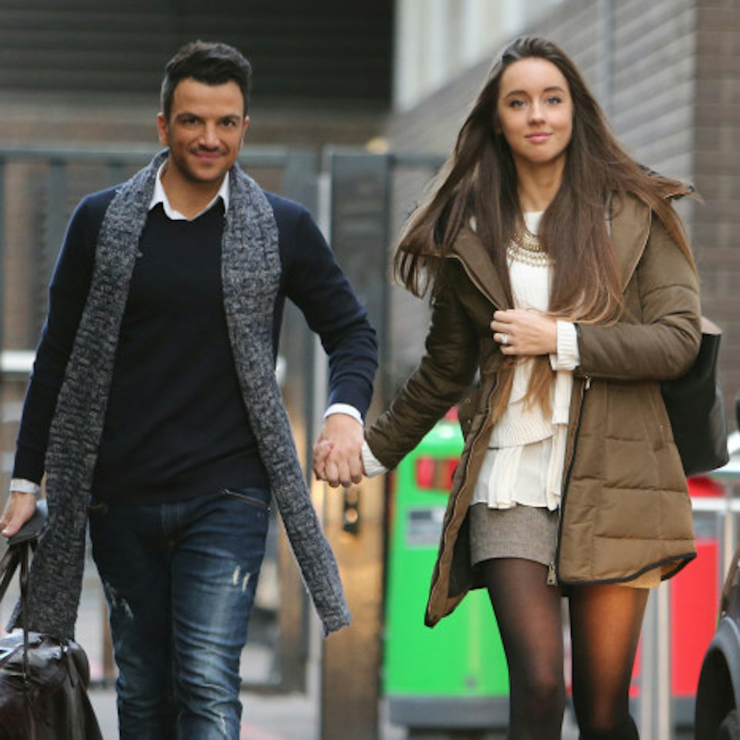 Peter Andre with fiancée Emily MacDonagh