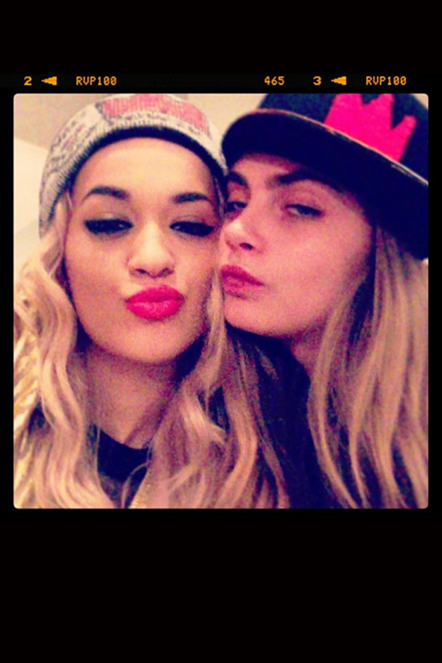 @RitaOra: 'We in this shit wifey style! @caradelevingne'