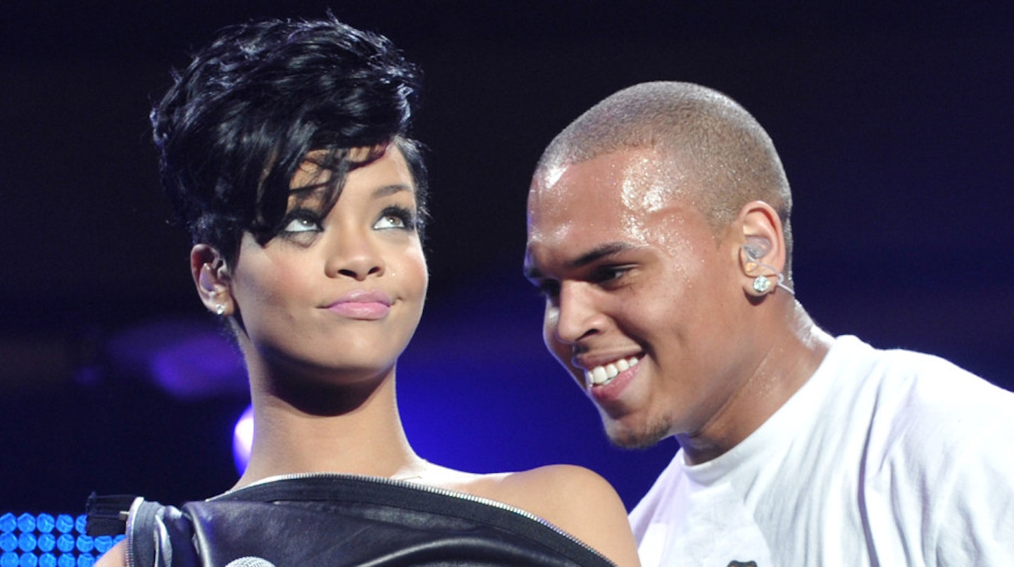 Chris Brown and Rihanna