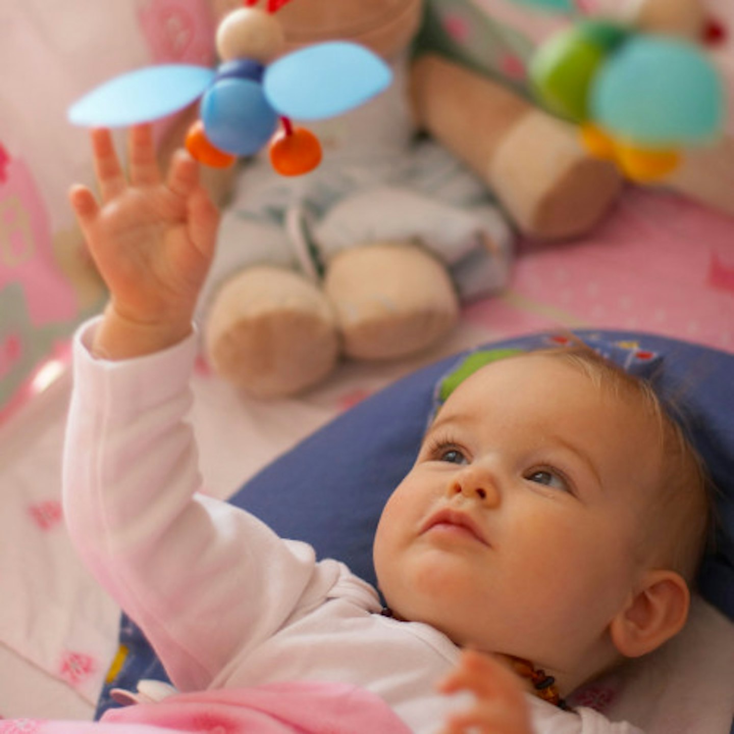 Babies should sleep on their backs, say The Lullaby Trust [stock image]
