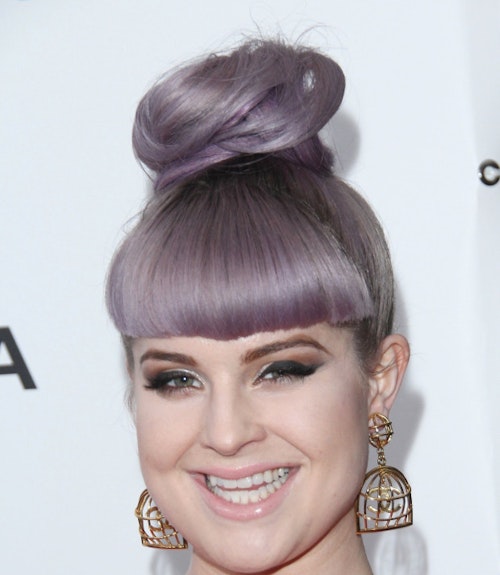 Take it to the salon celebrities with top knots Hair & Beauty Heat