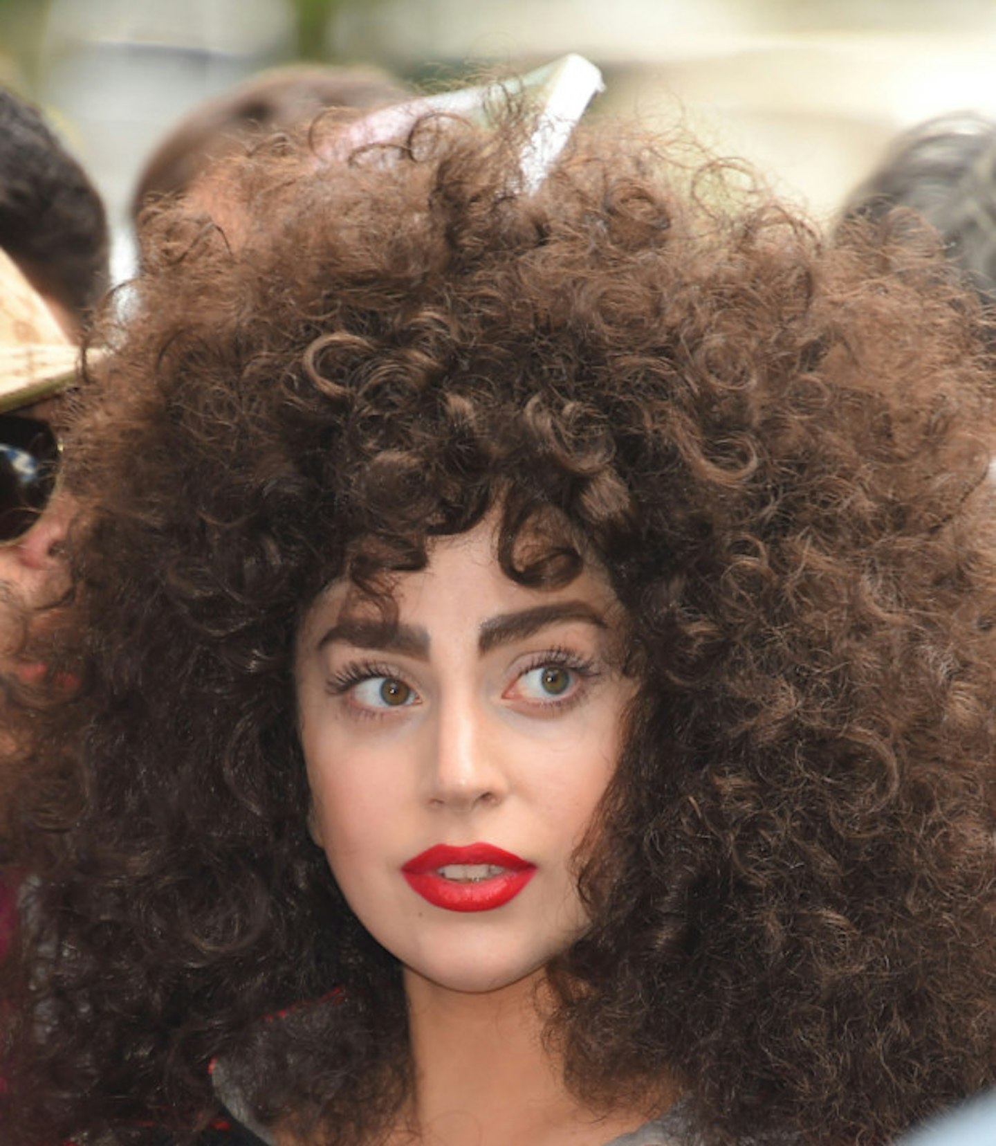 Lady gaga massive hair