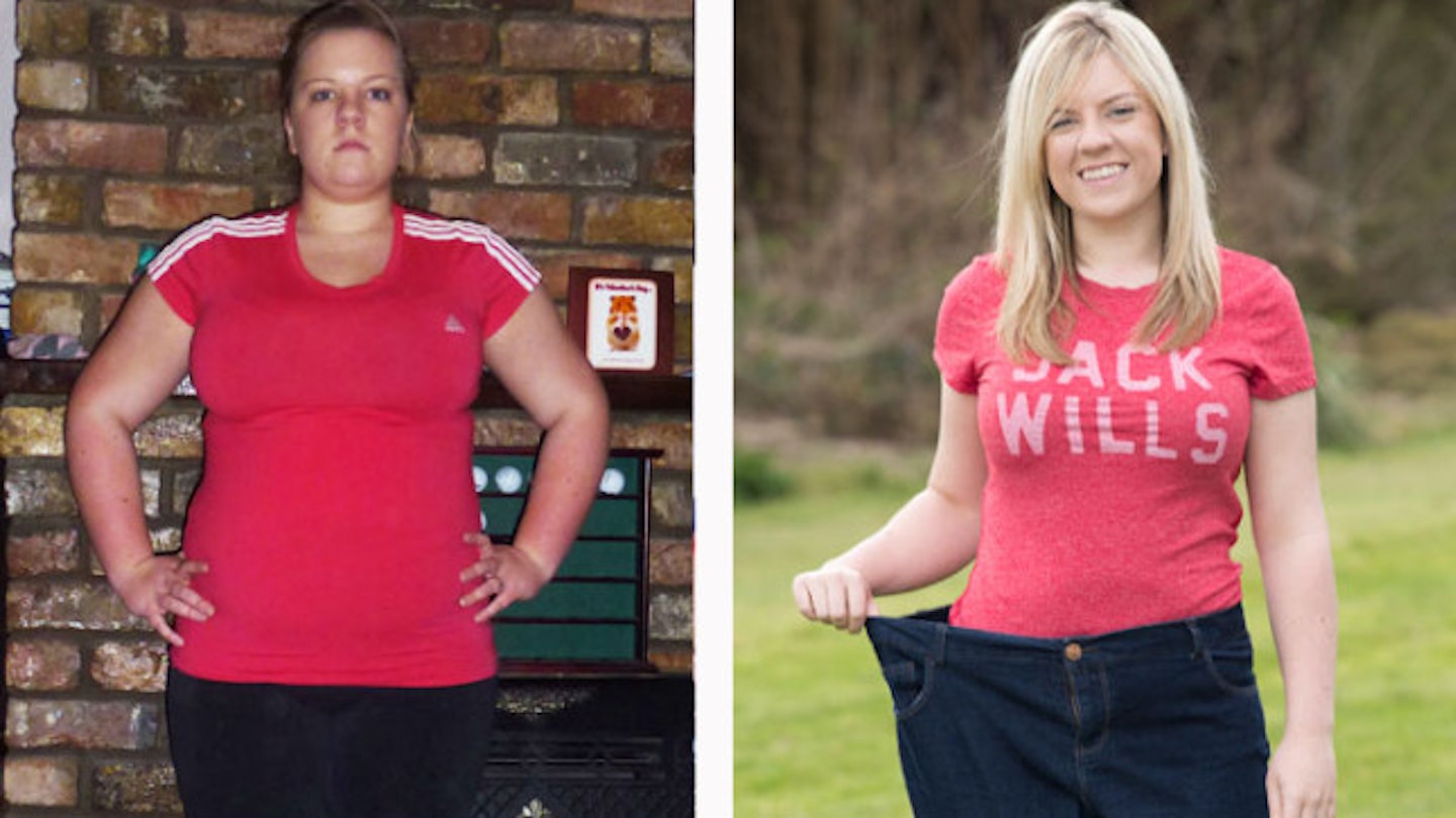 Dramatic transformation: Woman loses six stone after cutting out energy drinks
