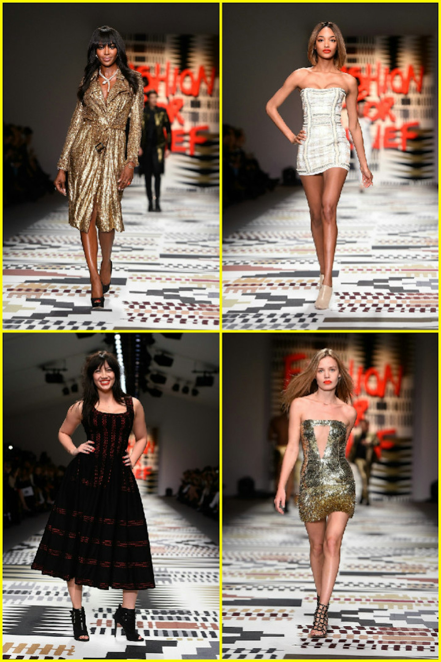 Naomi Campbell's Fashion For Relief Catwalk Gallery >>