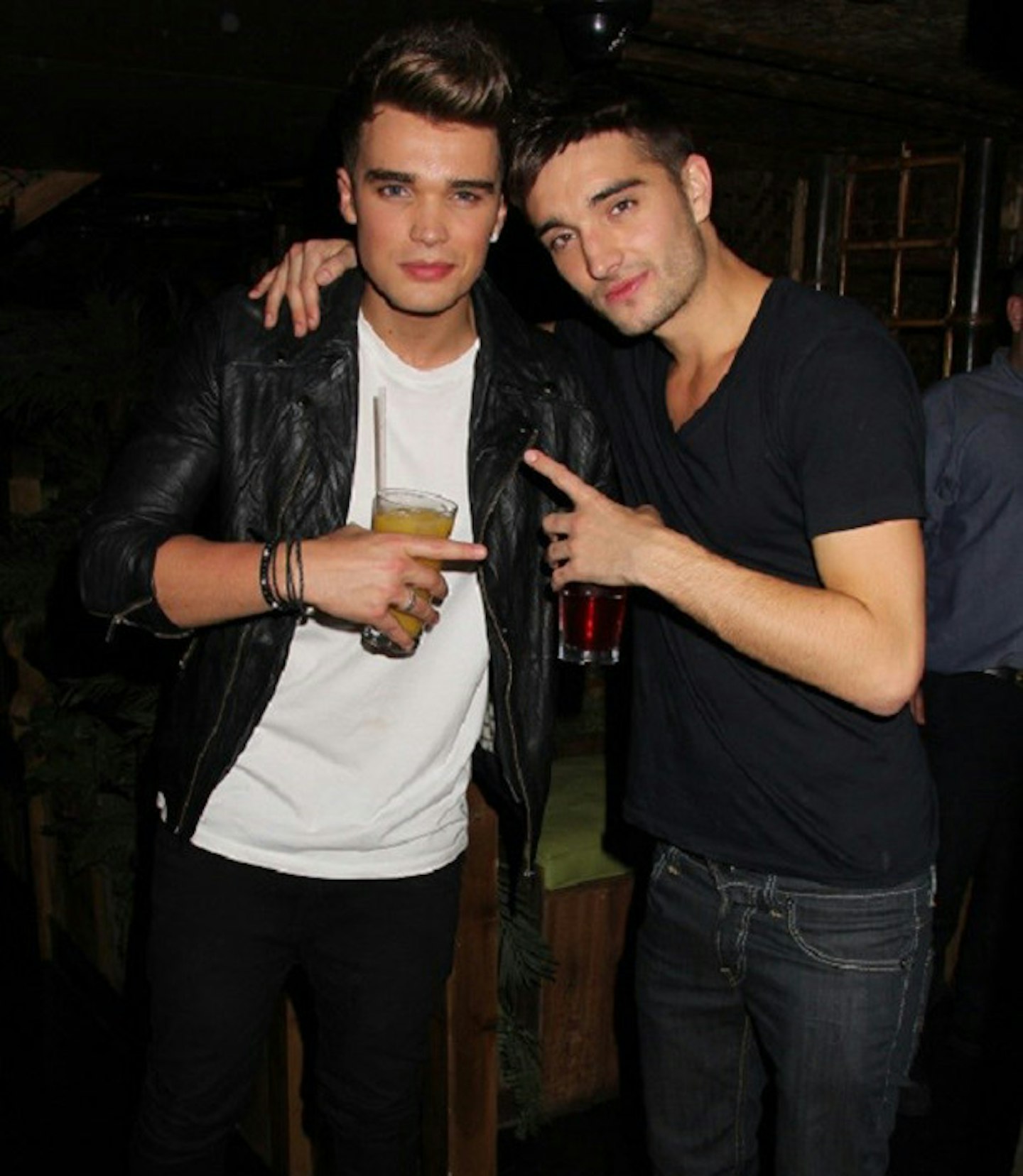 Josh from Union J and Tom from The Wanted