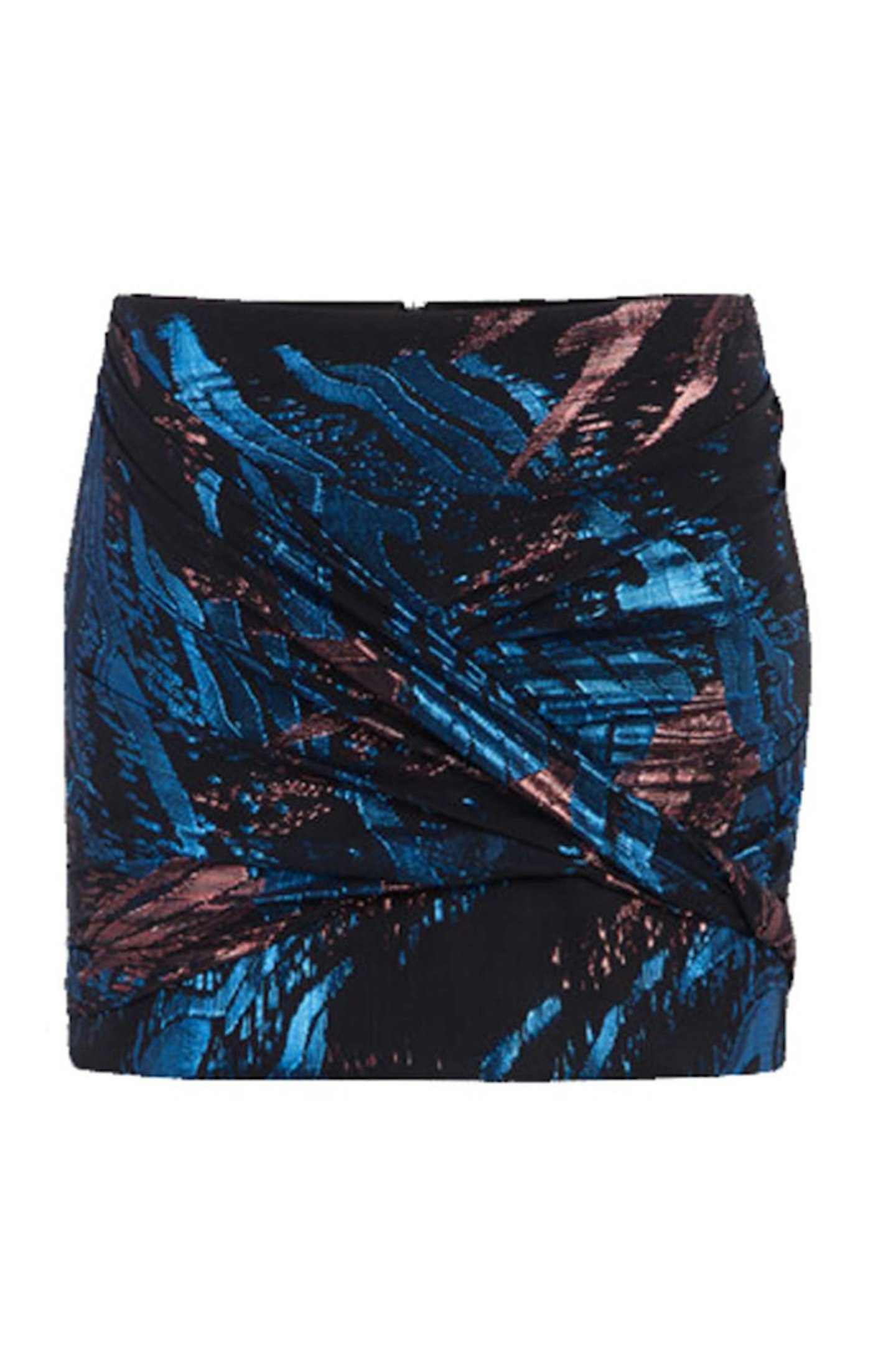 29. Red and blue Sequin skirt, £195, Maje