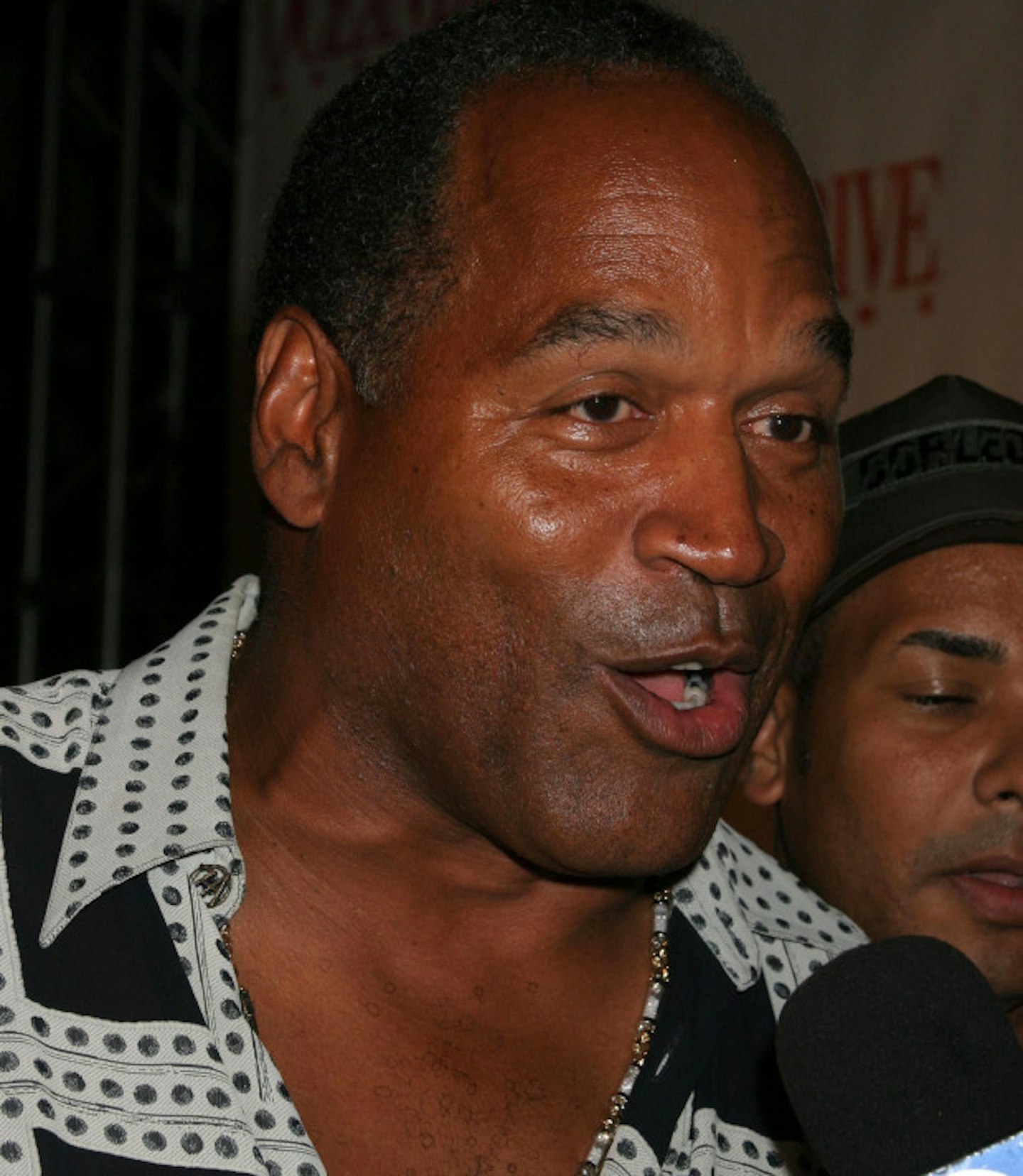 OJ is currently in prison, but was acquitted in the famous murder trial