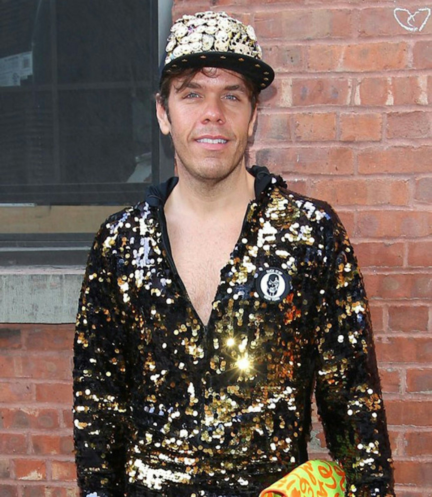 Perez Hilton wore all the glitter