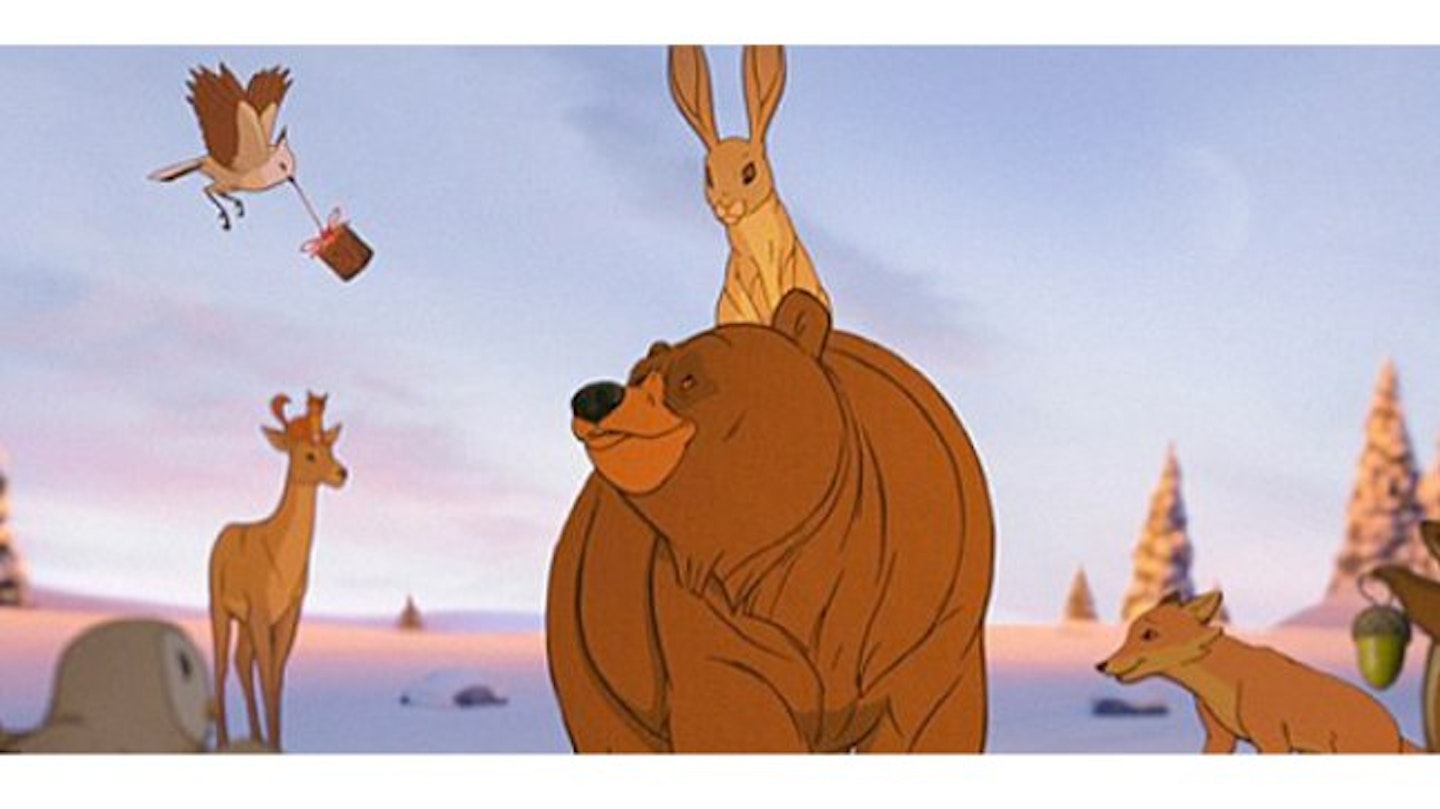 The hare and the bear will experience their very first Christmas together- or will they?