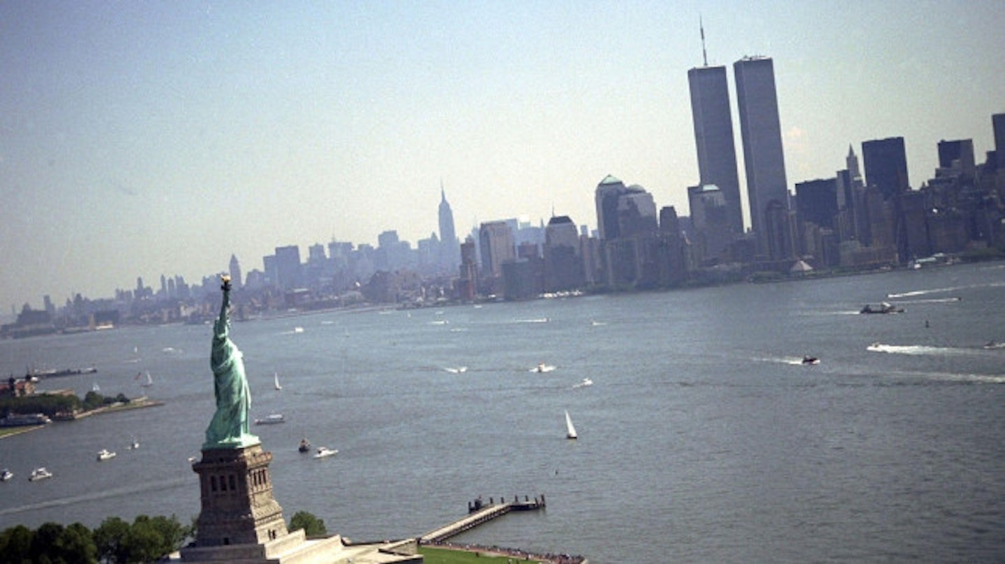 The twin towers, pictured before the 2001 attacks
