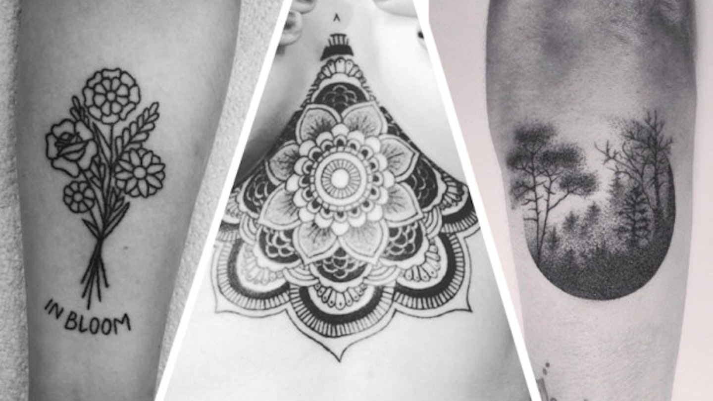 11 Amazing Hand Poked Tattoos That You'll Want Right Now