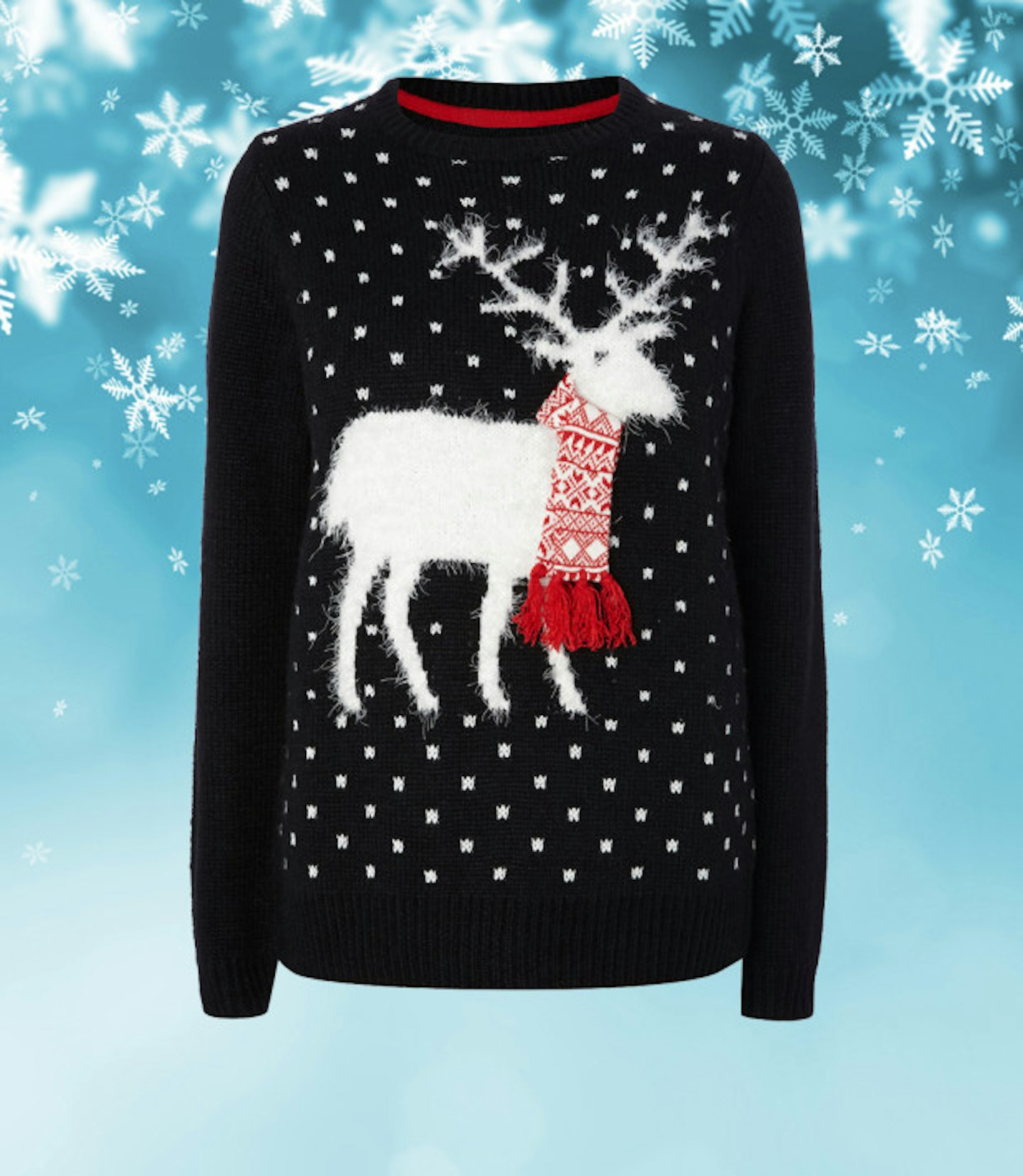 christmas-jumpers-bhs-black-spot-reindeer-white-fluffy