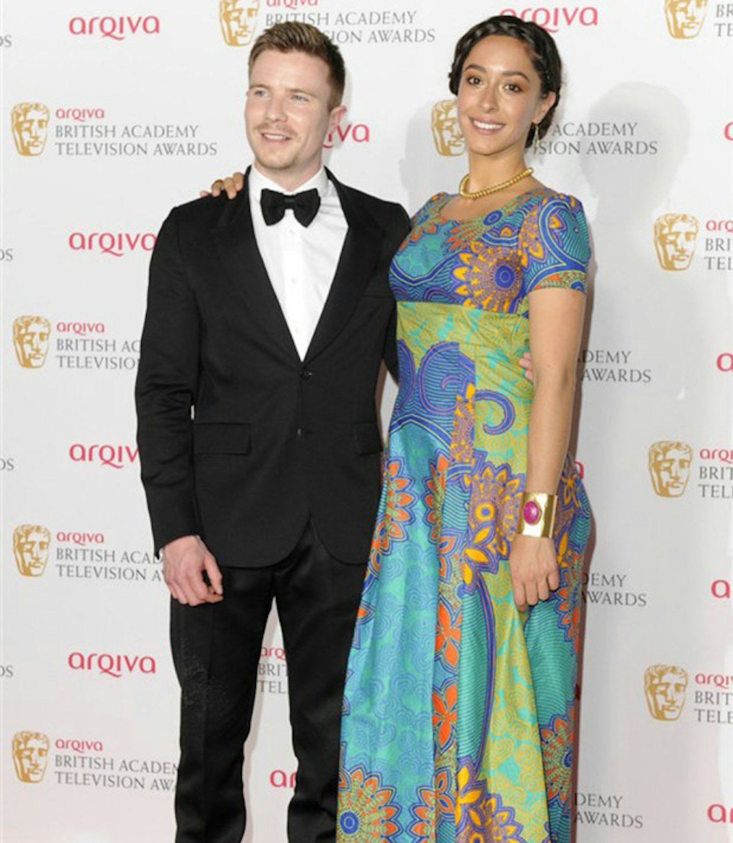 Joe Dempsey and Oona Chaplin
