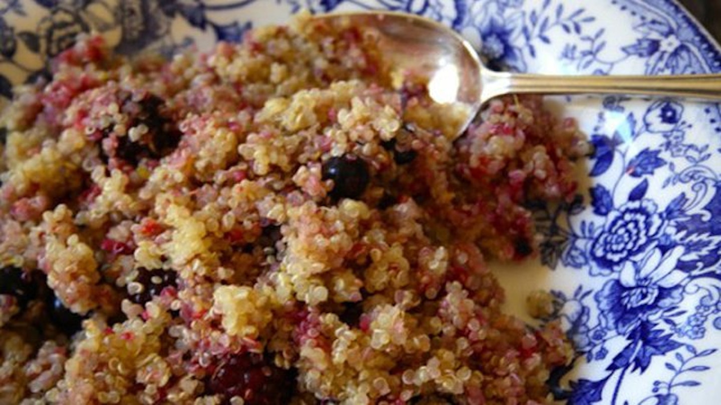 Quinoa and Berrie Porridge by Madeleine Shaw